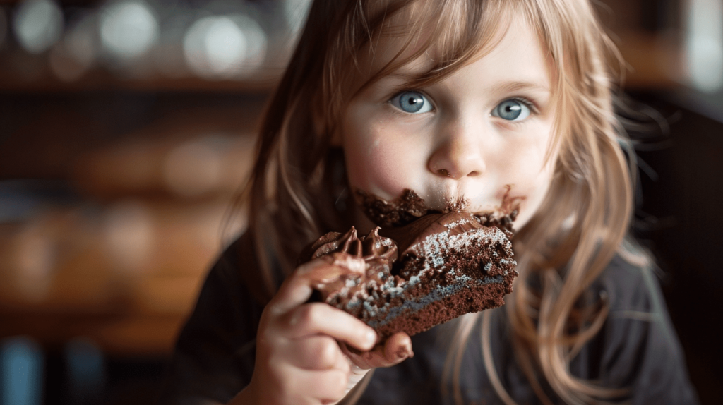 チョコレートケーキいつから安心して与えられる？